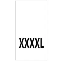 Wszywki rozmiarowe XXXXL