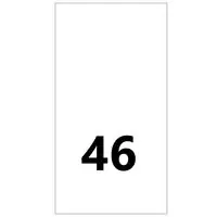 Wszywki rozmiarowe 46
