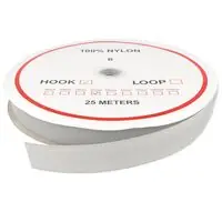 Rzep 30mm NYLON haczyk kolor SZARY JASNY JL256 (C133, JL036) /karton-800m/madis