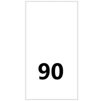 Wszywki rozmiarowe 90