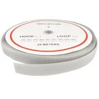 Rzep 30mm NYLON pętelka kolor SZARY JASNY JL256 (C133, JL036) /karton-800m/madis