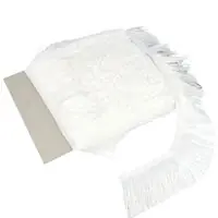 Frędzle cięte na taśmie 60mm kolor biały