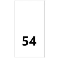 Wszywki rozmiarowe 54