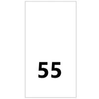 Wszywki rozmiarowe 55