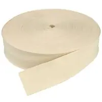 Taśma bawełniana jodełka 40mm kolor naturalny 50mb