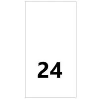 Wszywki rozmiarowe 24