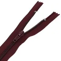 Zamek błyskawiczny #5 nierozdzielczy 14cm kolor bordowy