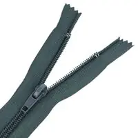 Zamek błyskawiczny #5 nierozdzielczy 12cm kolor szary