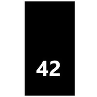 Wszywki rozmiarowe 42