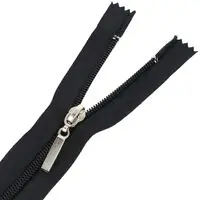 Zamek błyskawiczny #5 nierozdzielczy ozdobny 16cm kolor czarny