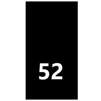 Wszywki rozmiarowe 52