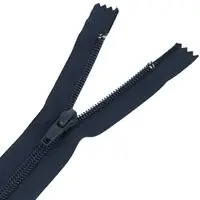 Zamek błyskawiczny #5 nierozdzielczy 14cm kolor granatowy