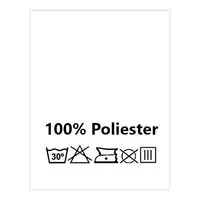 Wszywki surowcowo-ostrzegawcze 100% Poliester 30° 20 x 22mm