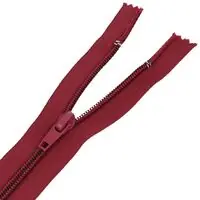 Zamek błyskawiczny #5 nierozdzielczy 14cm kolor bordowy