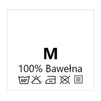 Wszywki surowcowo-ostrzegawcze rozmiar M 100% Bawełna 60°