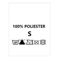 Wszywki surowcowo-ostrzegawcze rozmiar S 100% POLIESTER 30° B-So 148