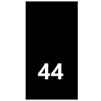 Wszywki rozmiarowe 44