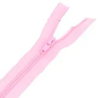 Zamek błyskawiczny #5 nierozdzielczy 18cm kolor różowy