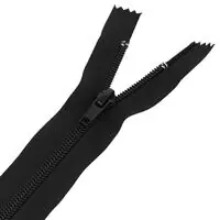 Zamek błyskawiczny #5 nierozdzielczy 18cm kolor czarny