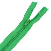 Zamek błyskawiczny #5 nierozdzielczy 20cm kolor zielony