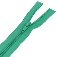 Zamek błyskawiczny #5 nierozdzielczy 18cm kolor zielony