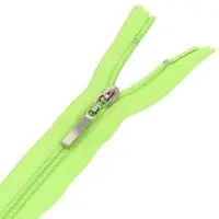 Zamek błyskawiczny spiralny 5 ozdobny nierozdzielczy 18cm kolor seledynowy jasny