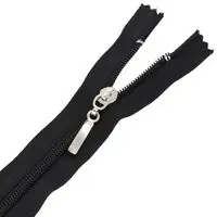 Zamek błyskawiczny #5 nierozdzielczy ozdobny 35cm kolor czarny
