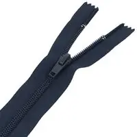 Zamek błyskawiczny #5 nierozdzielczy 16cm kolor granatowy