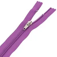 Zamek błyskawiczny #5 nierozdzielczy 18cm kolor fioletowy