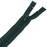 Zamek błyskawiczny #5 nierozdzielczy 25cm kolor zielony