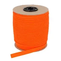 Wypustka bawełniana ze sznurkiem 1,8 mm kolor pomarańczowy 65mb szpula