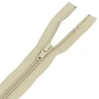 Zamek błyskawiczny #5 rozdzielczy 30cm kolor beżowy
