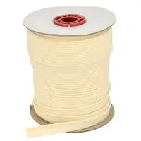 Wypustka bawełniana ze sznurkiem 1,8 mm kolor ekri 75mb szpula