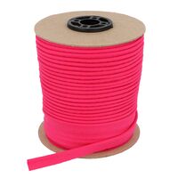 Wypustka bawełniana ze sznurkiem 1,8 mm kolor różowy 64mb szpula