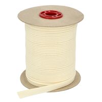 Wypustka bawełniana ze sznurkiem 1,8 mm kolor ekri 50mb szpula