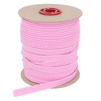 Wypustka bawełniana ze sznurkiem 1,8 mm kolor różowy 72mb szpula