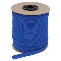 Wypustka bawełniana ze sznurkiem 1,8 mm kolor chabrowy niebieski 72mb szpula