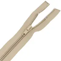 Zamek błyskawiczny #5 rozdzielczy 30cm kolor beżowy