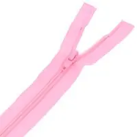 Zamek błyskawiczny #5 rozdzielczy 35cm kolor różowy