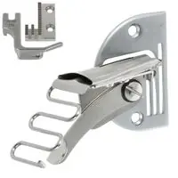 Lamownik A10 S60 24mm obustronnie podwijający, szyje po łuku wewnętrznym stebnówka transport dolny ząbkowy