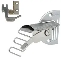 Lamownik A10 S60 32mm obustronnie podwijający, szyje po łuku wewnętrznym stebnówka transport dolny ząbkowy