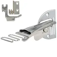 Lamownik A10 S60 34mm obustronnie podwijający, szyje po łuku wewnętrznym stebnówka transport dolny ząbkowy