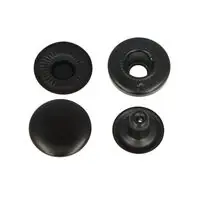 Napy metalowe ALFA 15 mm TAL'S kolor czarny oksyda op.720 szt.