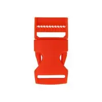 Klamry 25 mm 25M - kolor pomarańczowy odblask 100 szt.