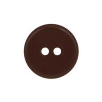 Guziki dwudziurkowe 18 mm 28M  kolor brązowy - do odzieży ochronnej i roboczej 1000 szt.