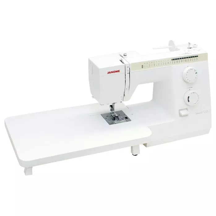 Stolik powiększający pole pracy do maszyny do szycia Janome 60507, 725S, Elna 320eX, 340eX, Husqvarna Emerald 116, 118