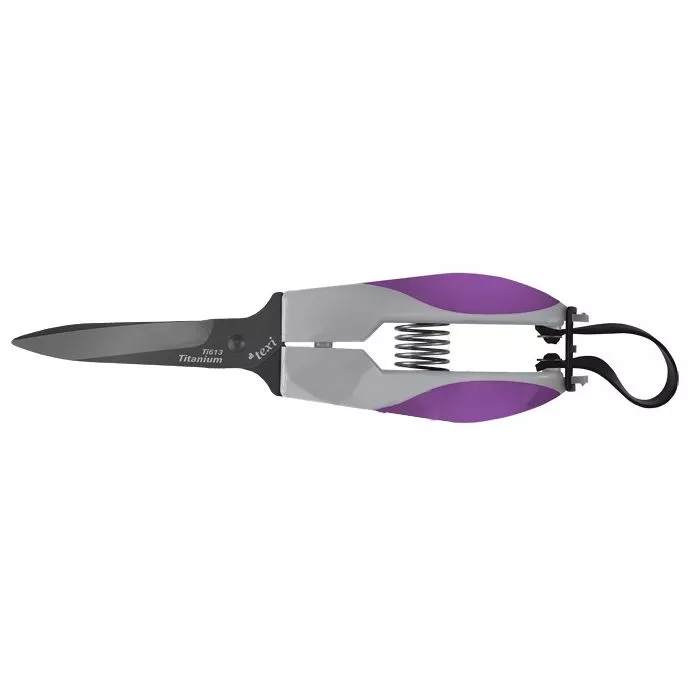 Nożyczki tapicerskie 16 cm TEXI TITANIUM Ti613 CRAFT do grubych materiałów tytanowe ostrza