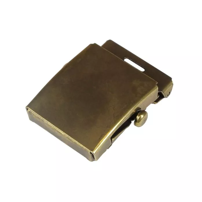 Klamra metalowa do paska 40mm
Klamra do paska parcianego + końcówka (blaszka) w kolorze stare złoto.

Rozmiar: 40mm

Kolor: stare złoto

Opakowanie: 80szt