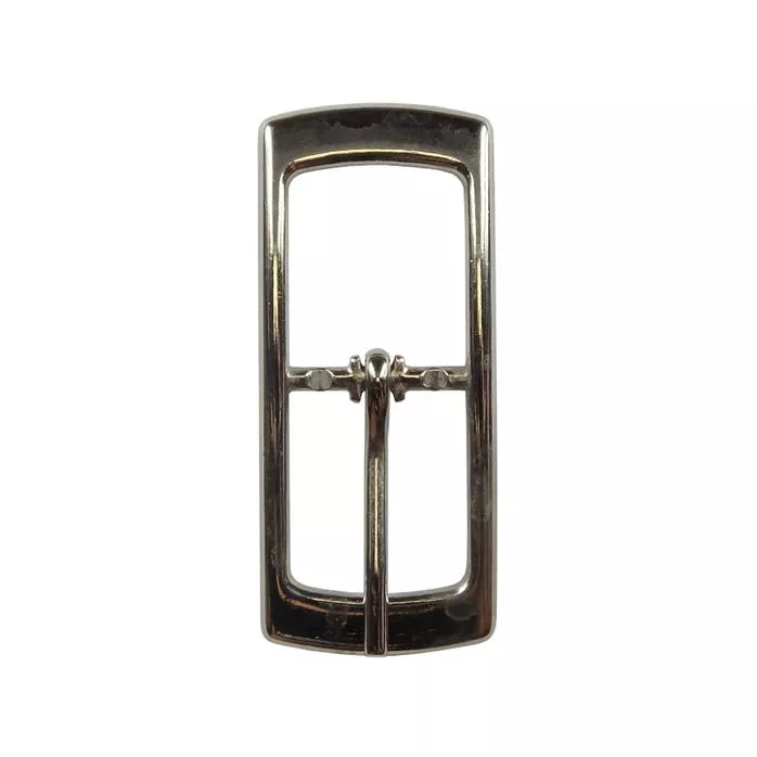 Klamra metalowa do paska 14mm w kolorze srebrnym z bolcem
Rozmiar: 15mm