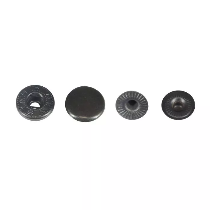Napa metalowa 12.5mm czarny-oksyda